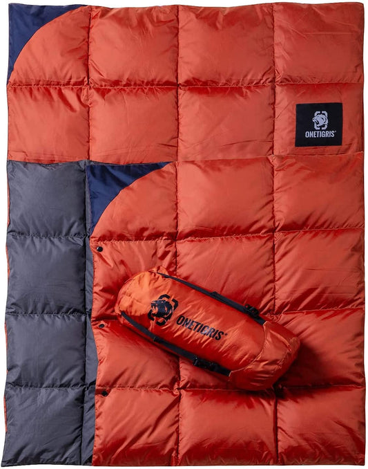 OneTigris Down Camping Blanket for Cold Weather