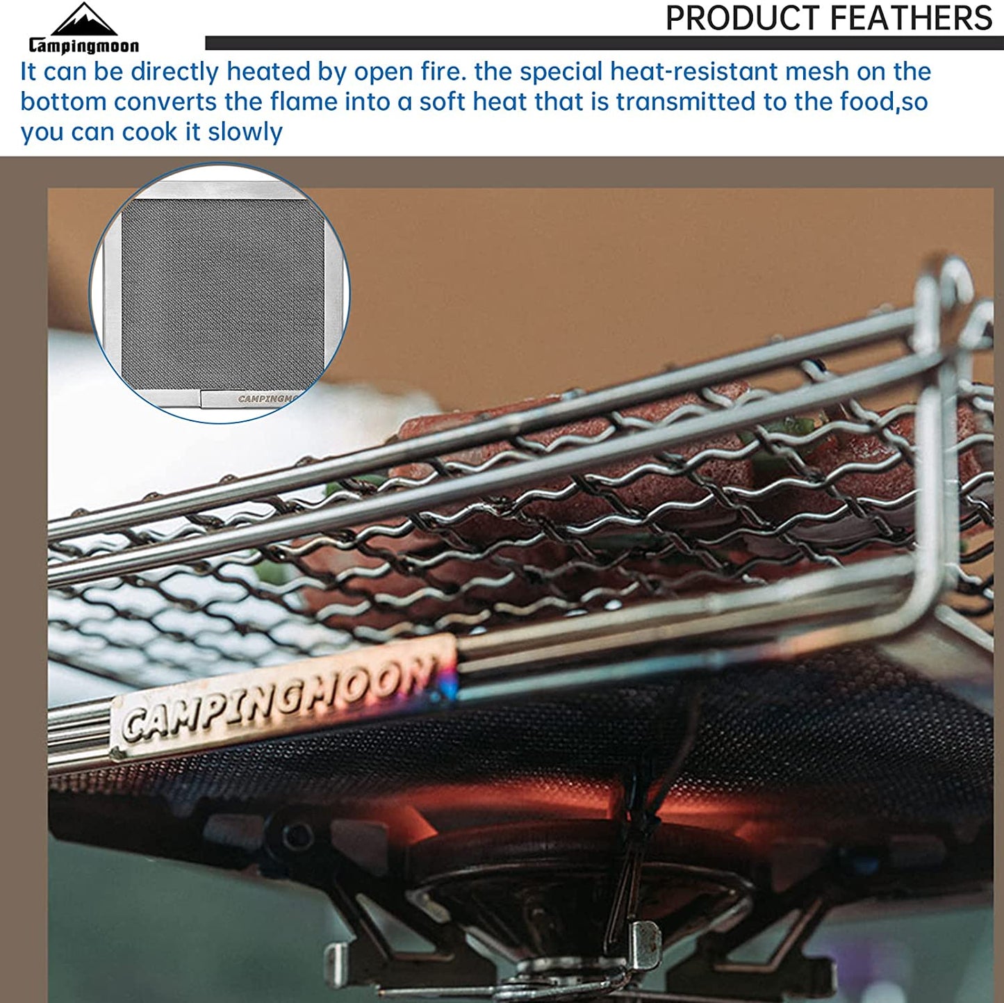 Campingmoon Camping Bread Toaster