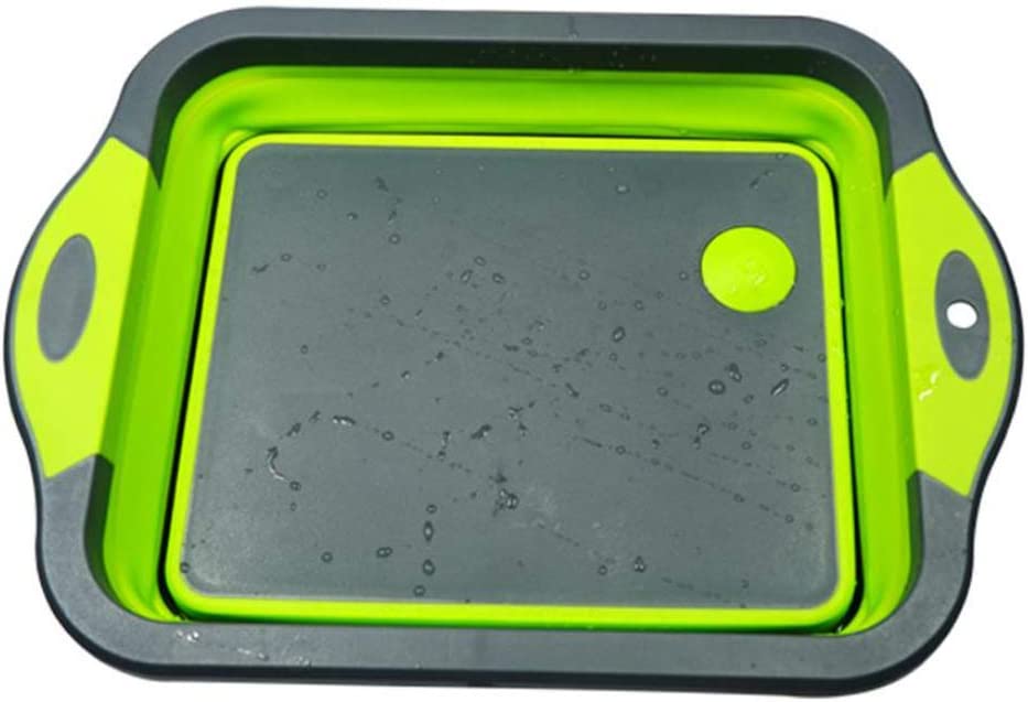 EASYRV Multifunctional Cutting Board Collapsible Kitchen Sink