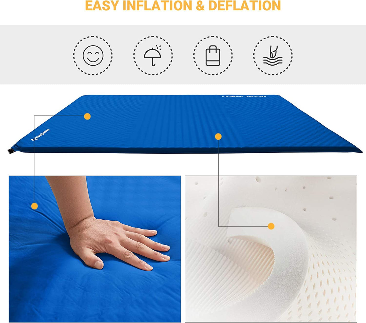 KingCamp Self Inflating Camping Mat