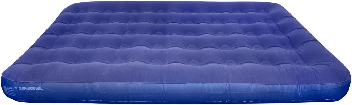 Milestone Camping 88010 Flocked Double Airbed