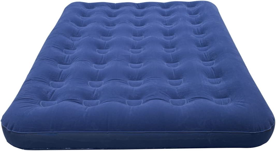 Milestone Camping 88010 Flocked Double Airbed