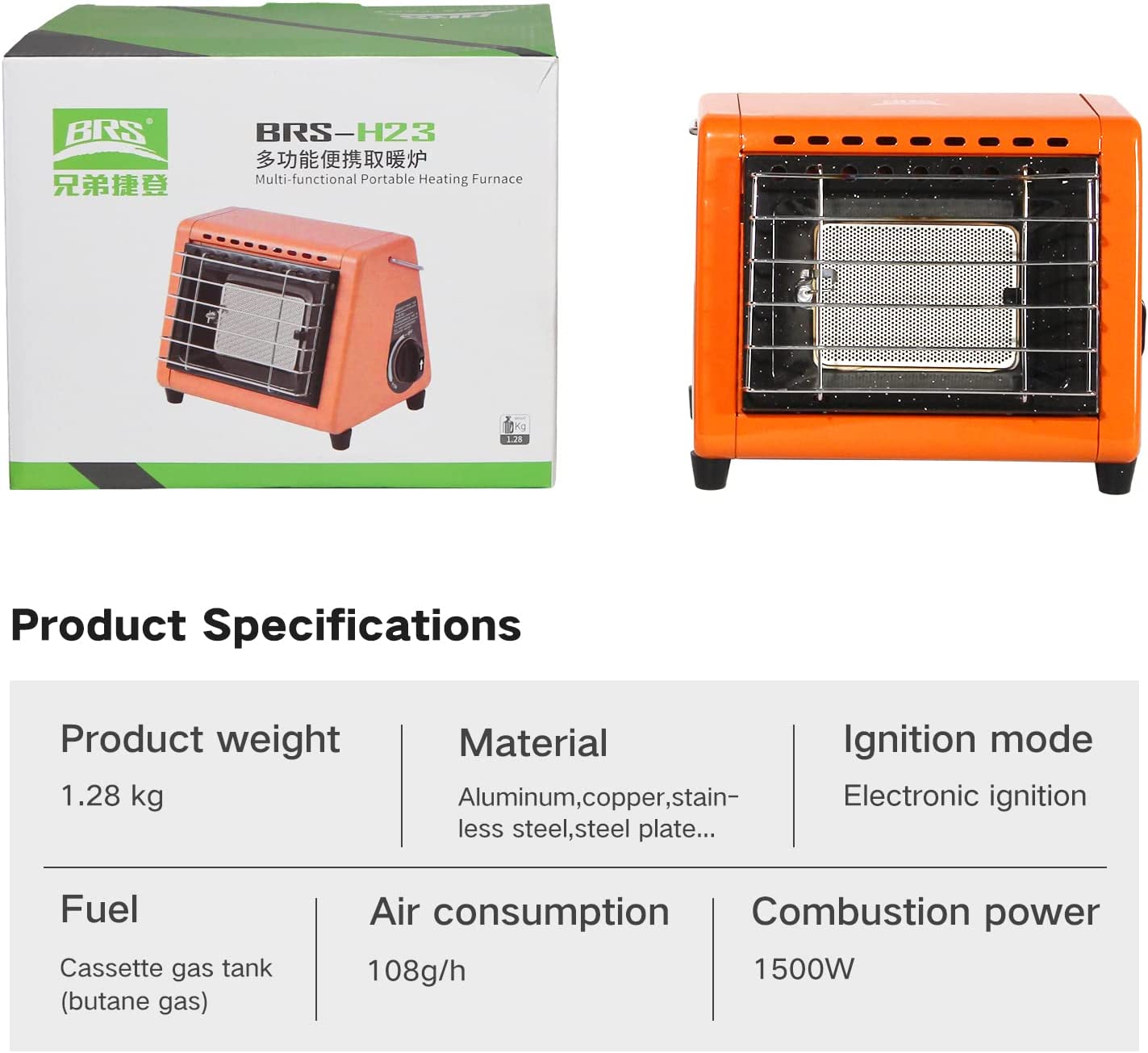 ONTOMYO Portable Gas Heater
