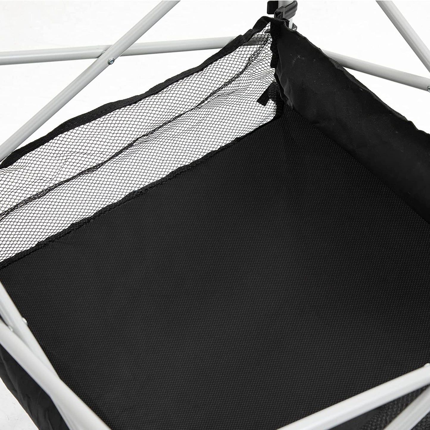 Outsunny Aluminum Roll-Top Table w/Mesh Bag