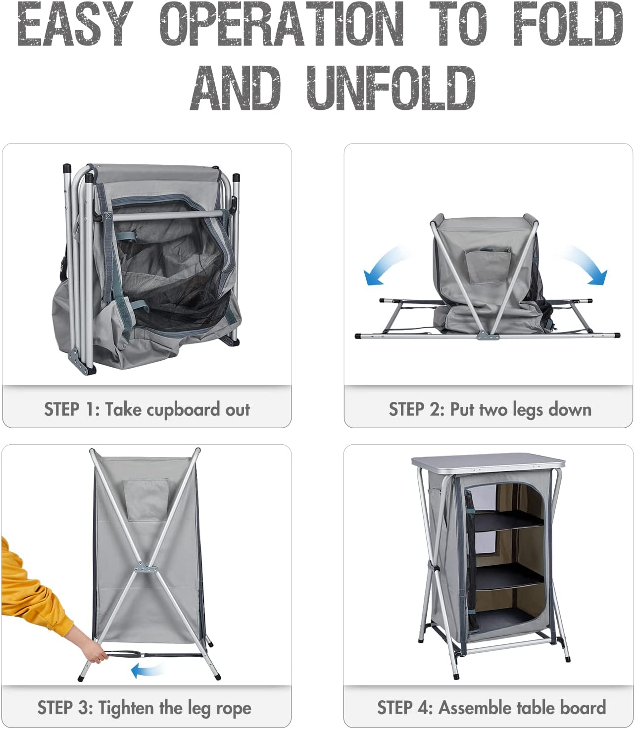 Portal Camping Storage Cupboard