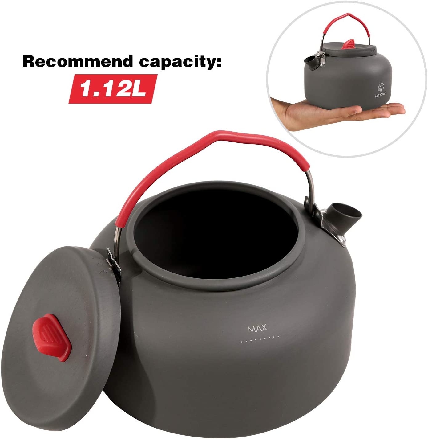 REDCAMP Camping Kettle