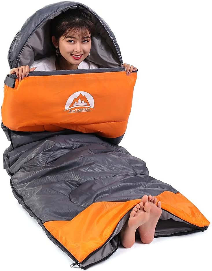 SWTMERRY- Sleeping Bag, Waterproof Indoor & Outdoor Use