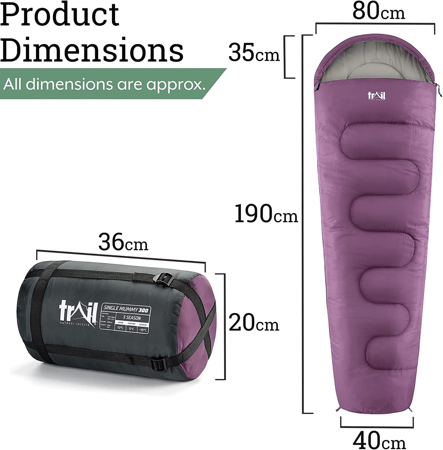 Mummy Sleeping Bag For Adults