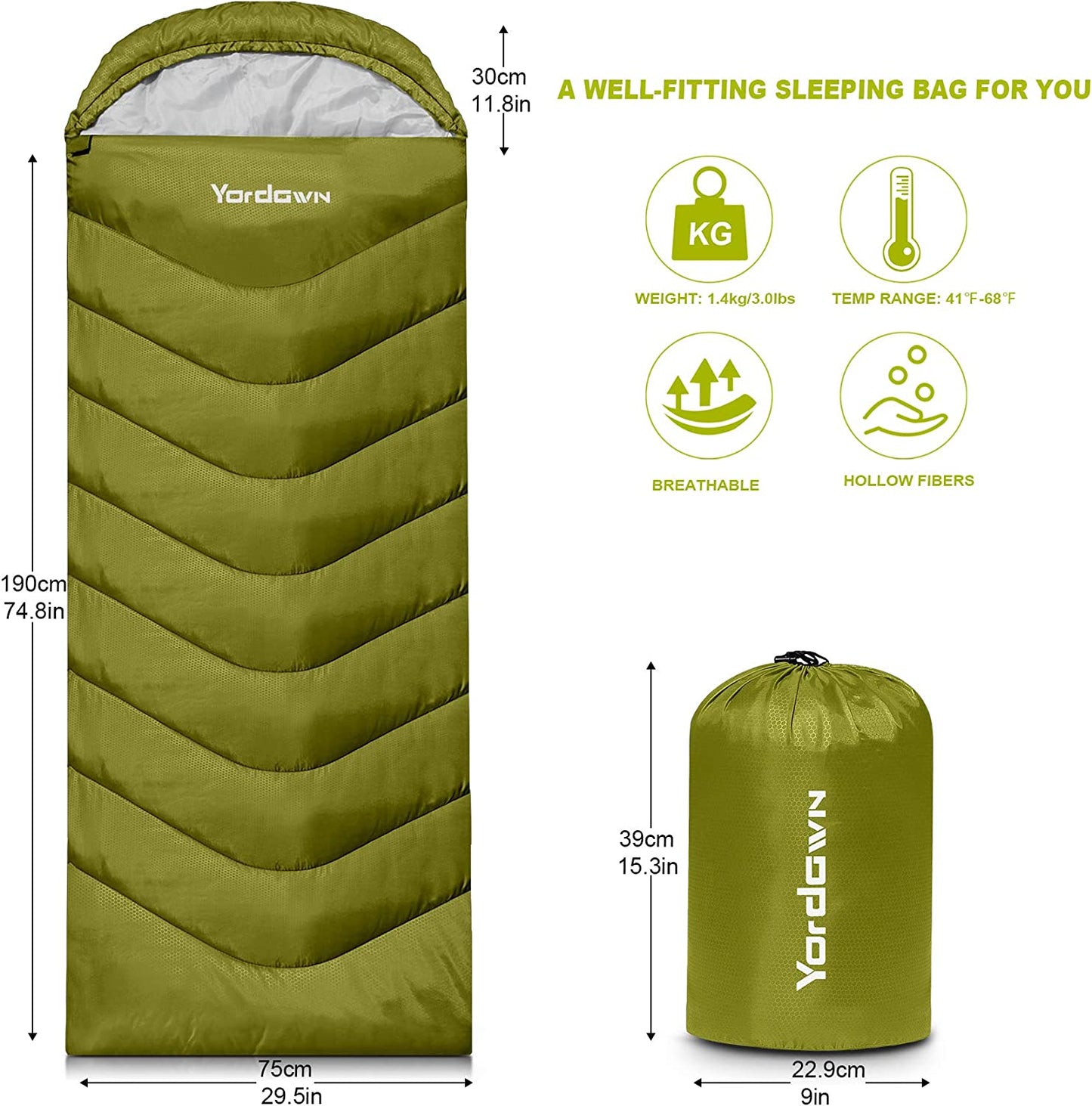 Yordawn Sleeping Bag
