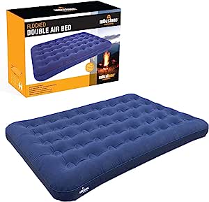 Milestone Camping 88010 Flocked Double Airbed