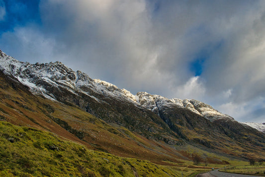 The lofty range of the Cairngorms