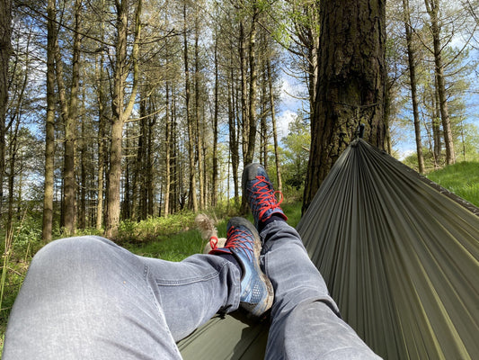 Hammock in the wilderness