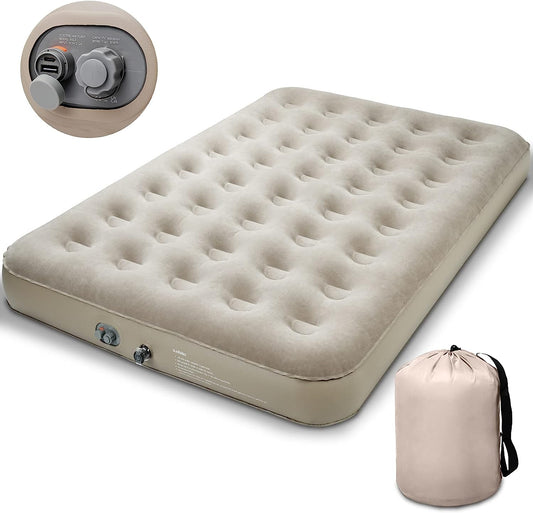 FEAHRZEUG Air Bed, with Built-in Electric Pump
