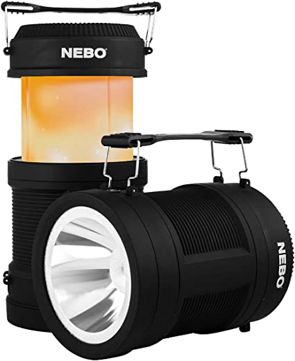 NEBO Rechargeable Camping Lantern and Flashlight with Powerbank