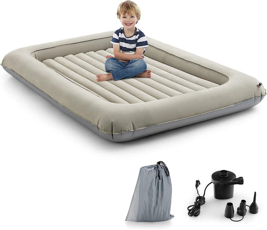 GYMAX Inflatable Kids Travel Bed