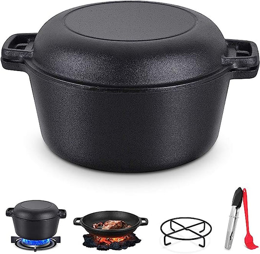 WOSTOO Dutch Oven, 4.7L