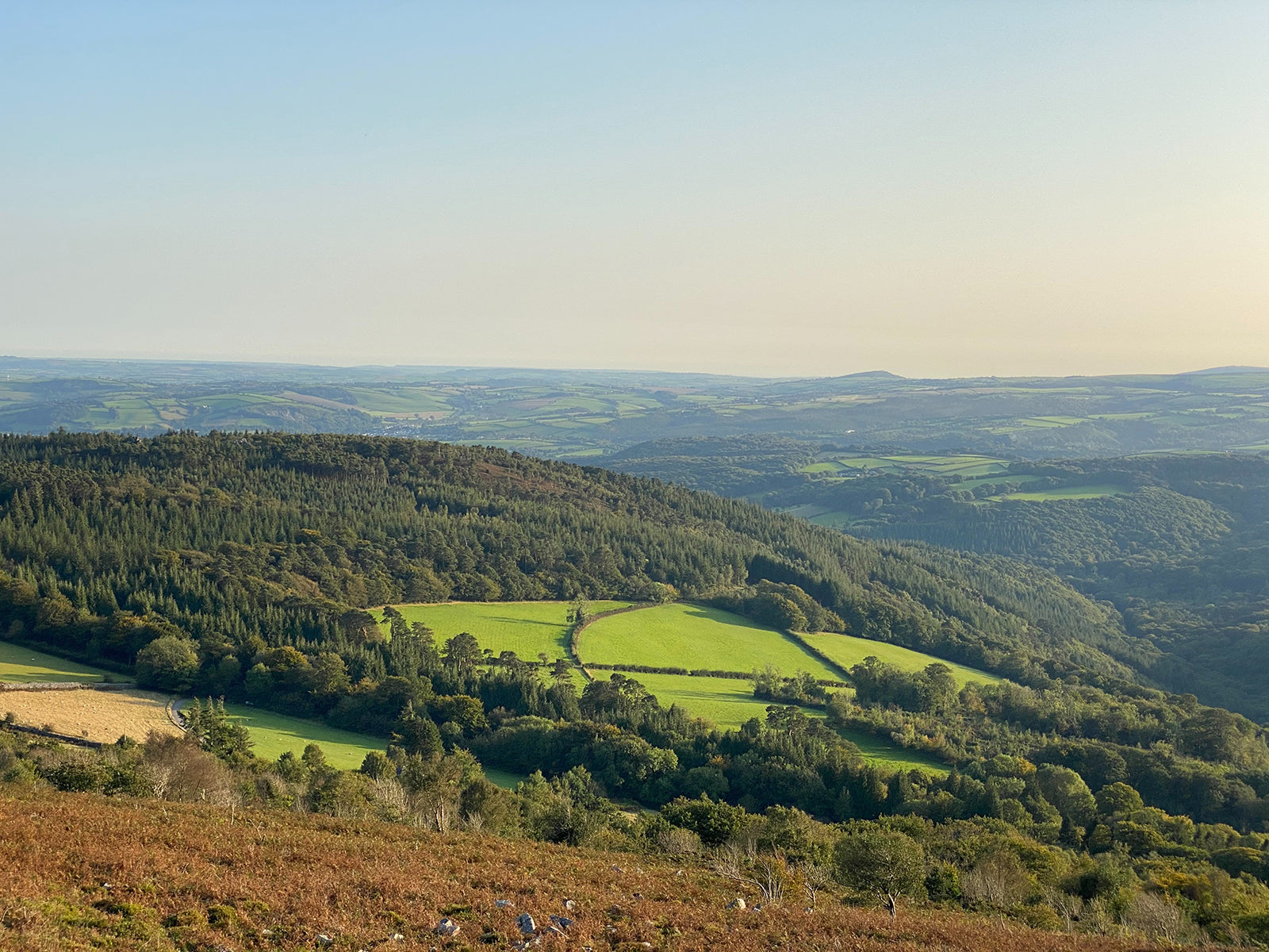 Beautiful landscape of Dartmoor