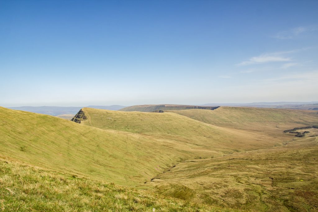 The amazing mountain landscapes of the Brecon Beacons