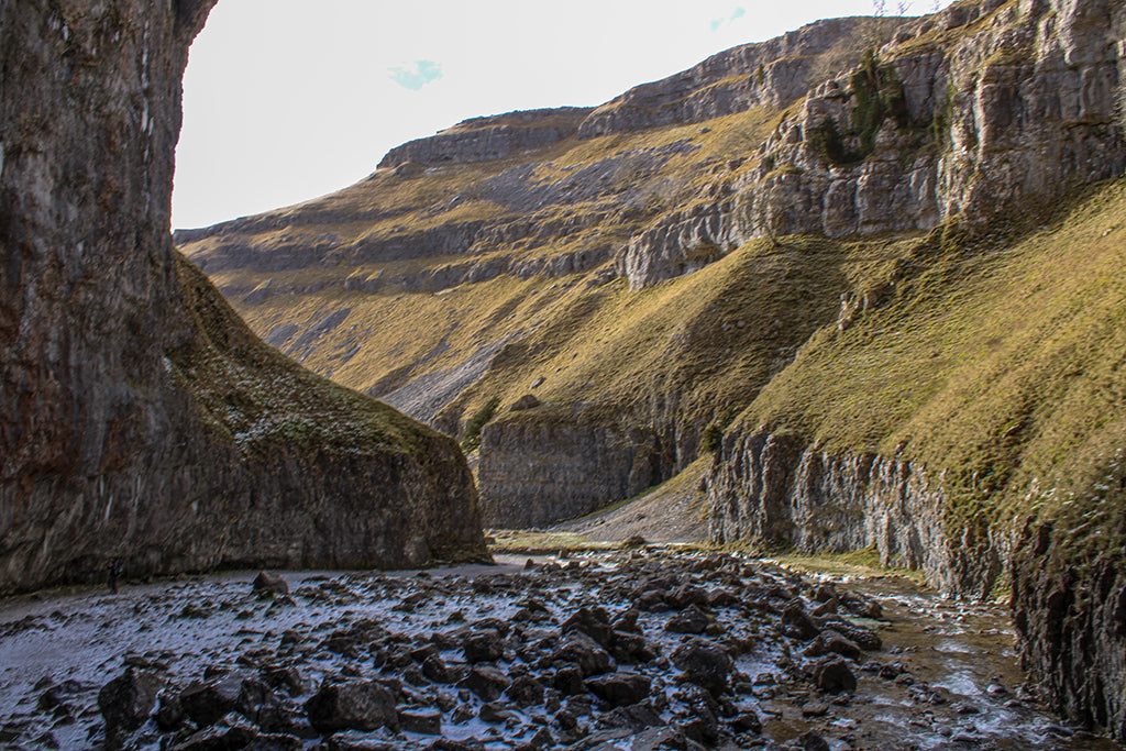 The cutout of Gordale Scar